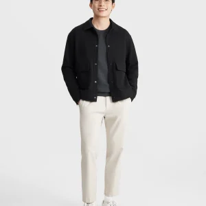 Áo khoác nam vải waffle