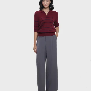 Áo len nữ cổ polo